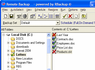 RBackup Remote Backup Screenshot 1