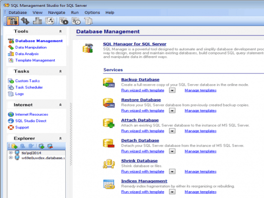 EMS SQL Management Studio for SQL Server Screenshot 1