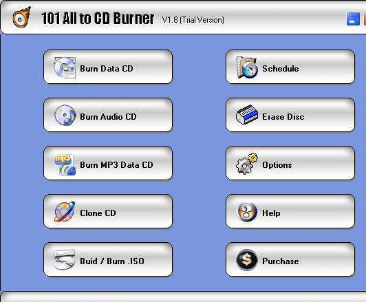 101 All to CD Burner Screenshot 1