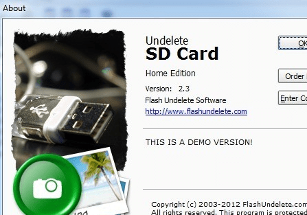 Undelete SD Card Screenshot 1