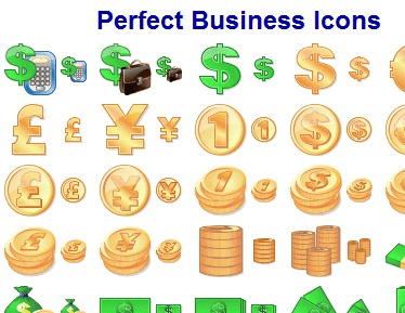 Business Toolbar Icons Screenshot 1