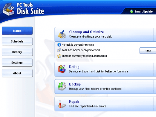 PC Tools Disk Suite Screenshot 1