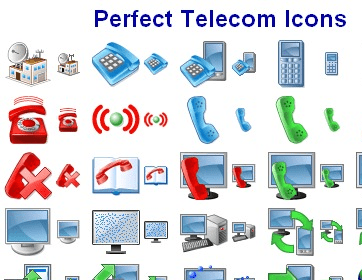 Perfect Telecom Icons Screenshot 1