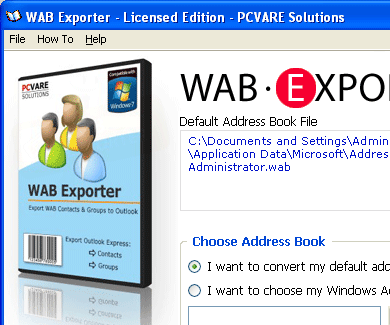 WAB Export Screenshot 1