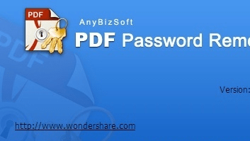 AnyBizSoft PDF Password Remover Screenshot 1