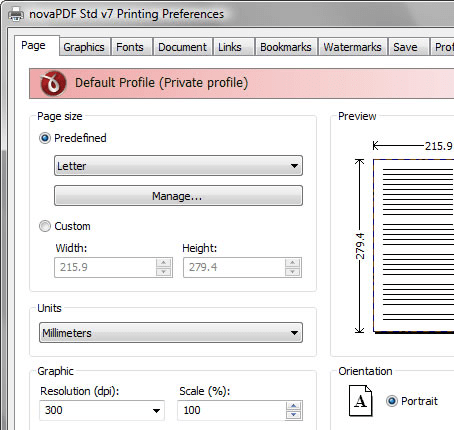 novaPDF Server Std Screenshot 1