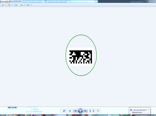 ORPALIS Virtual Barcode Reader Screenshot 1