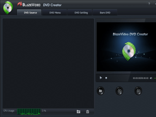 BlazeVideo DVD Creator Screenshot 1