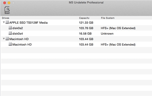 M3 Mac Undelete Screenshot 1