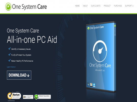 One System Care Screenshot 1