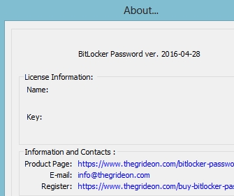 BitLocker Password Screenshot 1