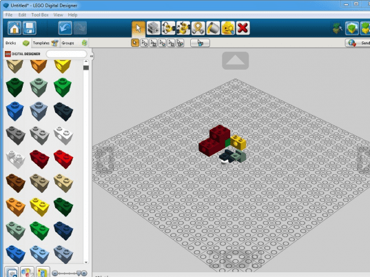 LEGO Digital Designer Screenshot 1