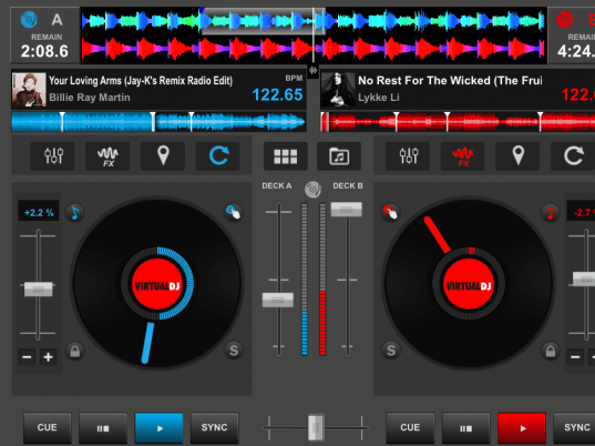 Virtual DJ Screenshot 1