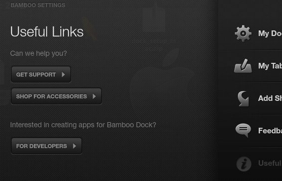 Bamboo Dock Screenshot 1