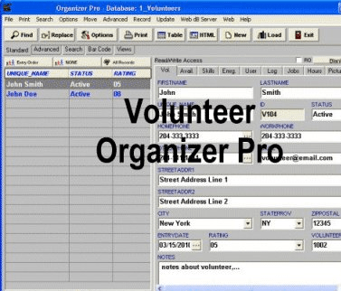 Volunteer Organizer Pro Screenshot 1