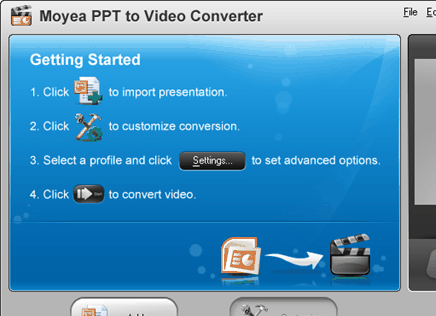 Moyea PPT to iPad Video Converter Screenshot 1