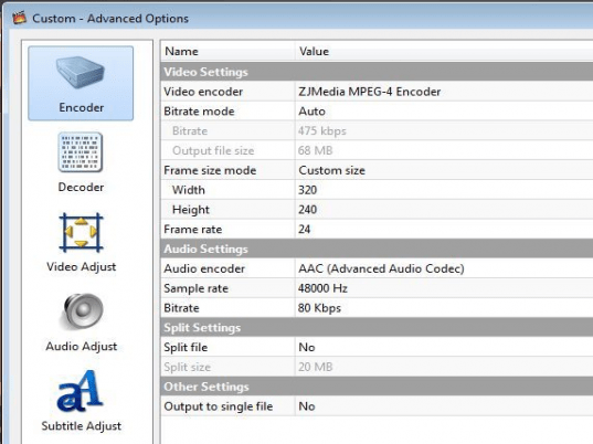 Modiac MP4 Converter Screenshot 1
