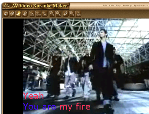 AV Video Karaoke Maker Screenshot 1