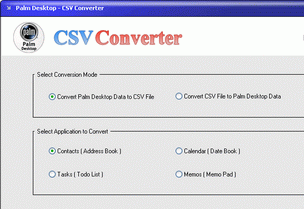 PD-CSV Converter Screenshot 1
