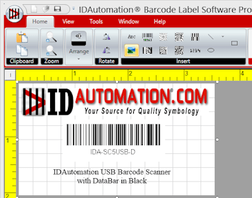 IDAutomation Barcode Label Software Screenshot 1