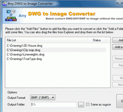 DWG to JPG Converter 201207 Screenshot 1