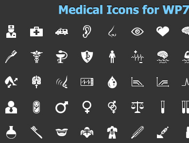 Medical Icons for WP7 Screenshot 1