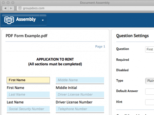 GroupDocs.Assembly for .NET Screenshot 1