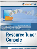 Resource Tuner Console Screenshot 1