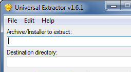 Universal Extractor Screenshot 1