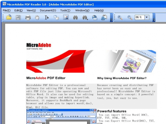 Abdio PDF Reader Screenshot 1