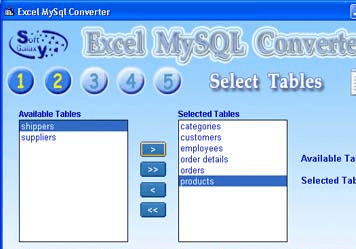 Excel-Mysql converter Screenshot 1