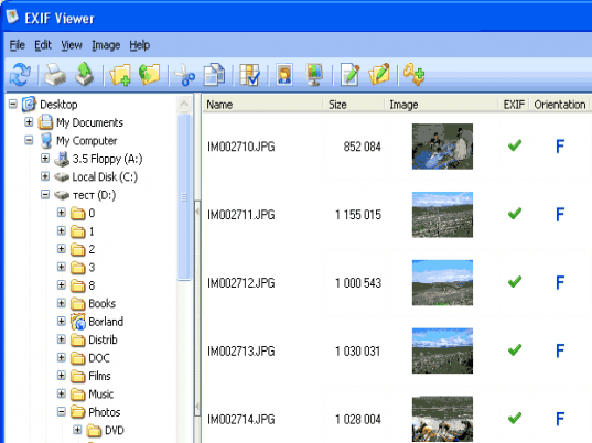 EXIFViewer Screenshot 1