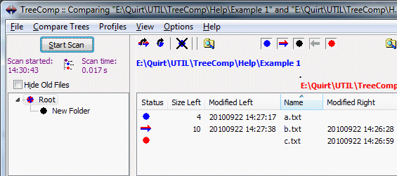 TreeComp Screenshot 1