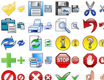 Toolbar Icon Set Screenshot 1