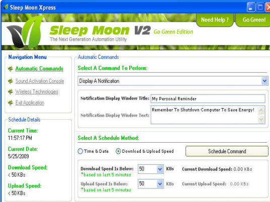 Sleep Moon Xpress Screenshot 1