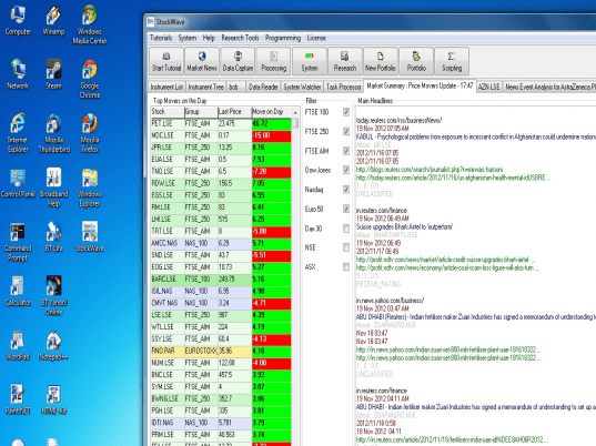 StockWave Basic Edition Screenshot 1