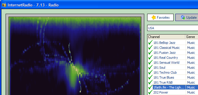 Internet radio Screenshot 1