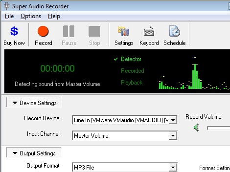 Super Audio Recorder Screenshot 1