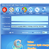 McFunSoft Video Convert/Split/Merge Studio Screenshot 1