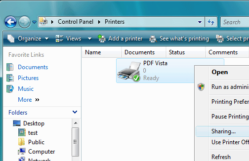 PDF Vista Server Screenshot 1