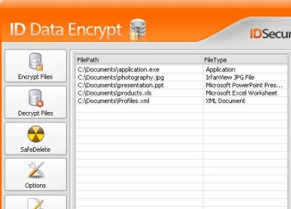 ID Data Encrypt Screenshot 1