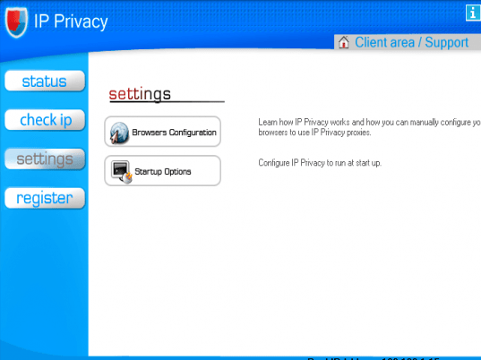 IP Privacy Screenshot 1