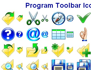 Program Toolbar Icons Screenshot 1