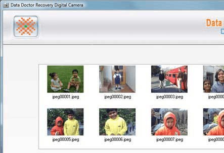 Digital Camera Photo Repair Tool Screenshot 1