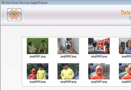 Data Doctor Recovery Digital Pictures Screenshot 1