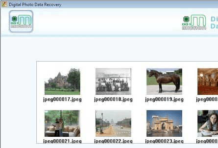 Digital Photos Rescue Program Screenshot 1