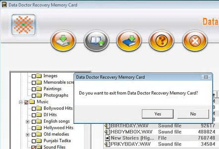 Unerase SD Card Files Screenshot 1