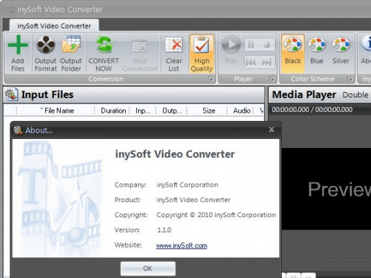 inySoft Video Converter Screenshot 1