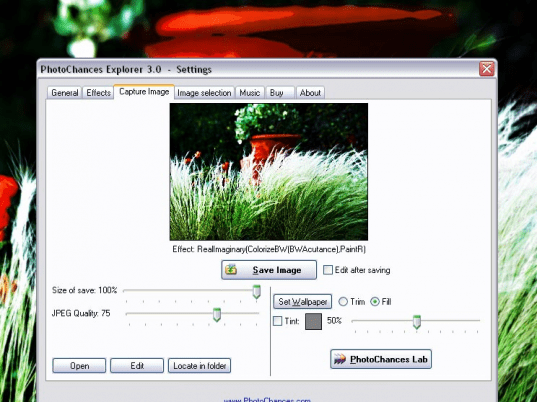 PhotoChances Explorer Screenshot 1