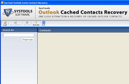 Extract Outlook Contacts Screenshot 1
